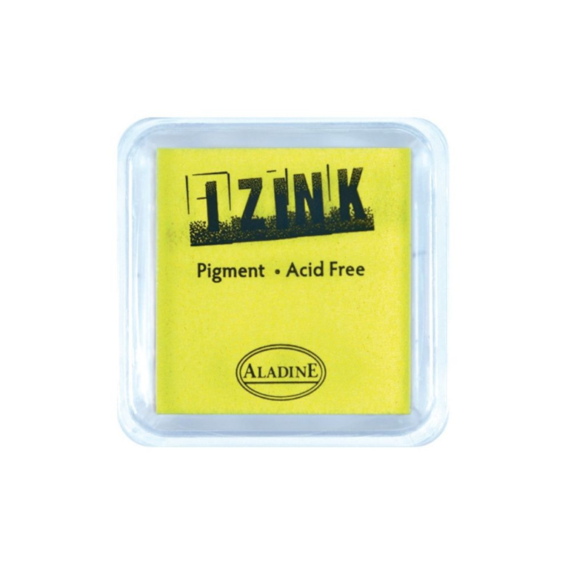 Aladine Embosovací polštářek Aladine Izink Embossing - VYBERTE ODSTÍN - Razítkovací polštářek Aladine Izink Embossing - fluo yellow, neon žlutý