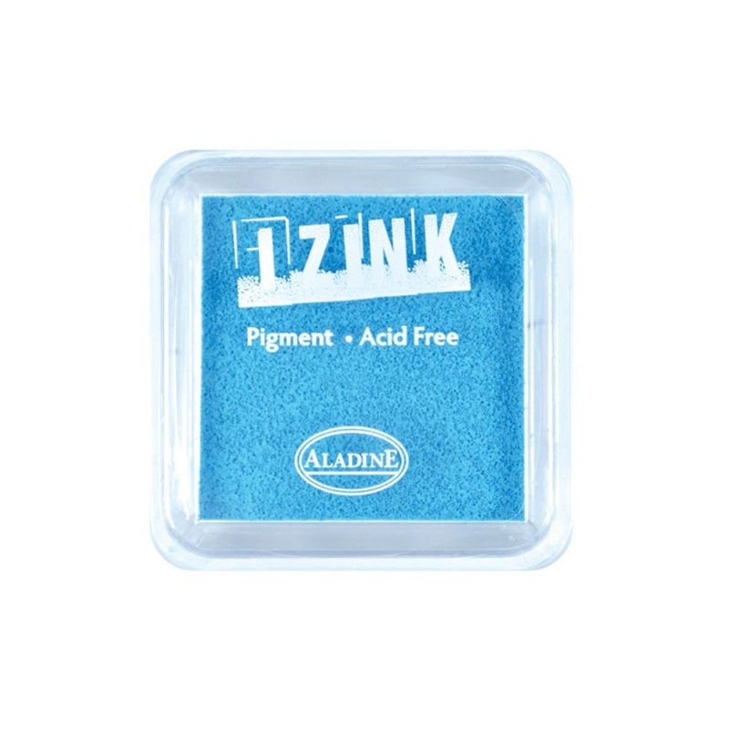 Aladine Embosovací polštářek Aladine Izink Embossing - VYBERTE ODSTÍN - Razítkovací polštářek Aladine Izink Embossing - fluo blue, neon modrý