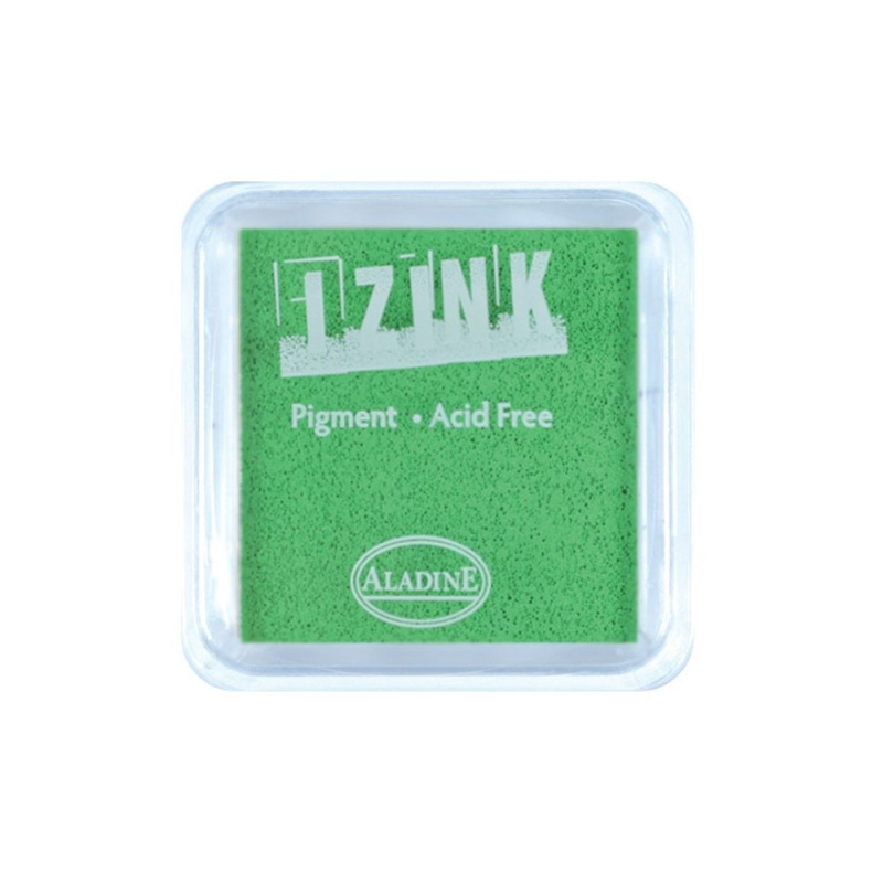 Aladine Razítkovací polštářek Aladine Izink Embossing, neonový - VYBERTE ODSTÍN - Razítkovací polštářek Aladine Izink Embossing - fluo green, neon zelený