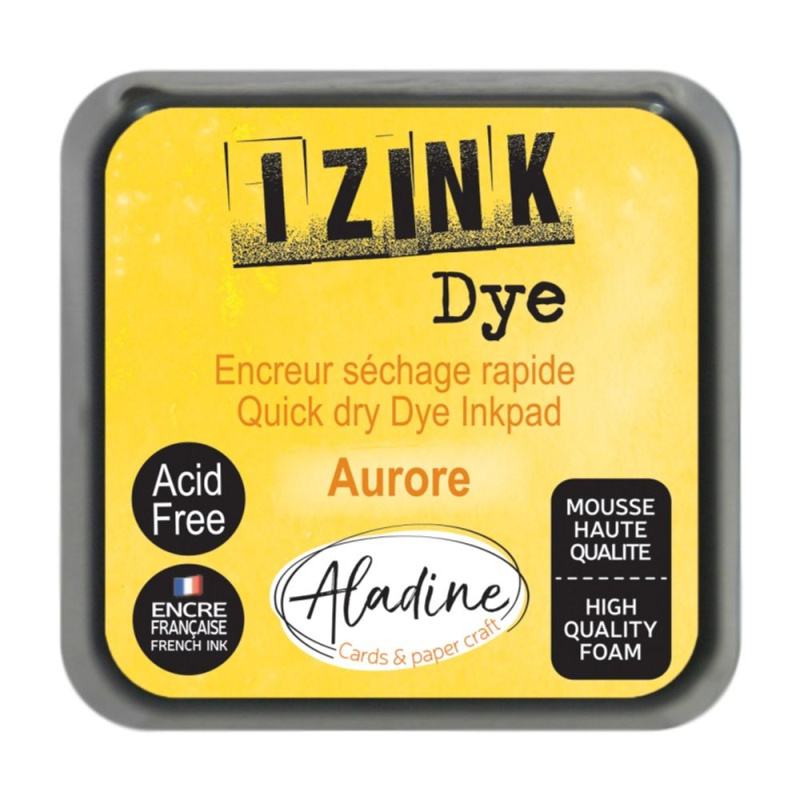 Polštářky Izink Dye žlutá Aladine
