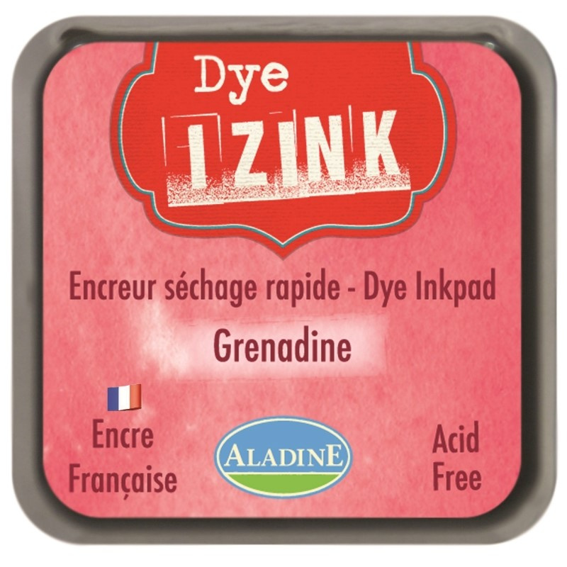 Polštářky Izink Dye zářivě červená Aladine