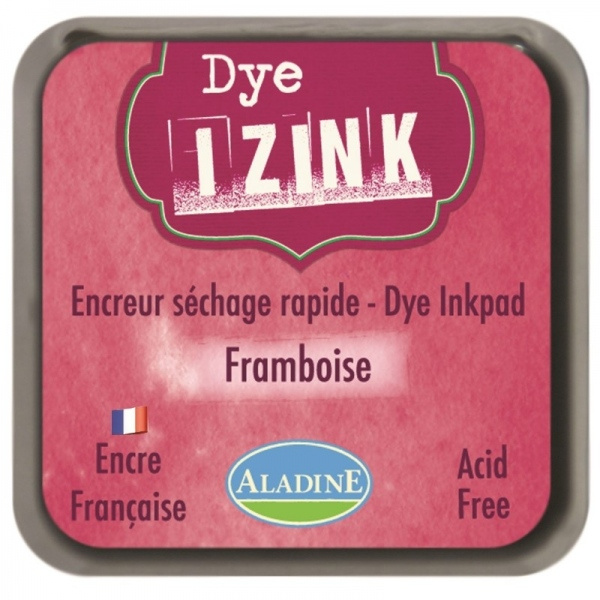 Razítkovací polštářek Aladine IZINK DYE - framboise malinová Aladine
