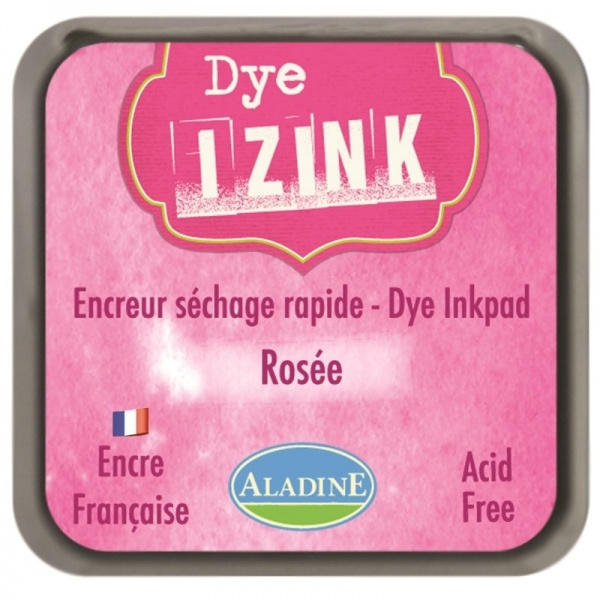 Razítkovací polštářek Aladine IZINK DYE - roseé růžová Aladine