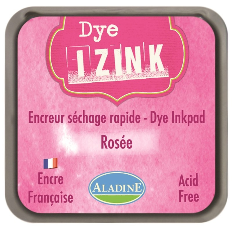 Razítkovací polštářek Aladine IZINK DYE - roseé růžová Aladine