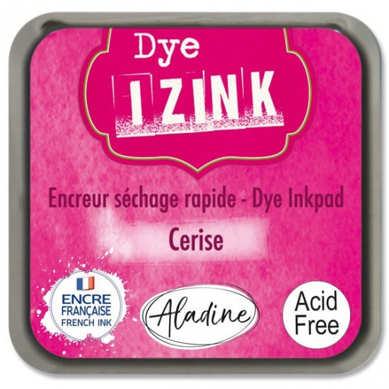 Polštářky Izink Dye tmavá růžová Aladine