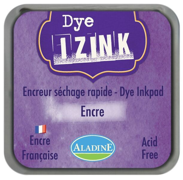 Aladine Razítkovací polštářek Aladine Izink Dye - VYBERTE ODSTÍN - Razítkovací polštářek Aladine Izink Dye - encre, fialový