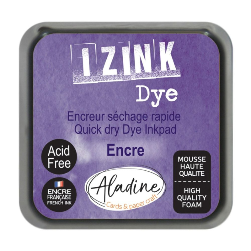 Aladine Razítkovací polštářek Aladine Izink Dye - VYBERTE ODSTÍN - Razítkovací polštářek Aladine Izink Dye - encre, fialový