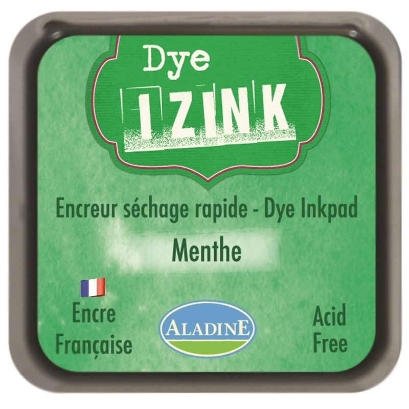 Polštářky Izink Dye světlá zelená Aladine