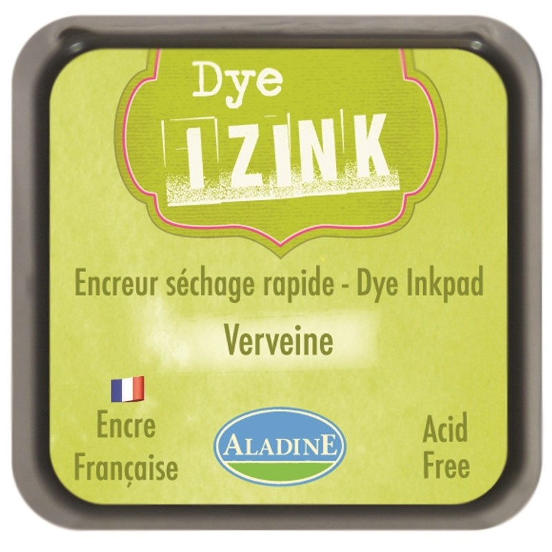 Polštářky Izink Dye žlutozelená Aladine