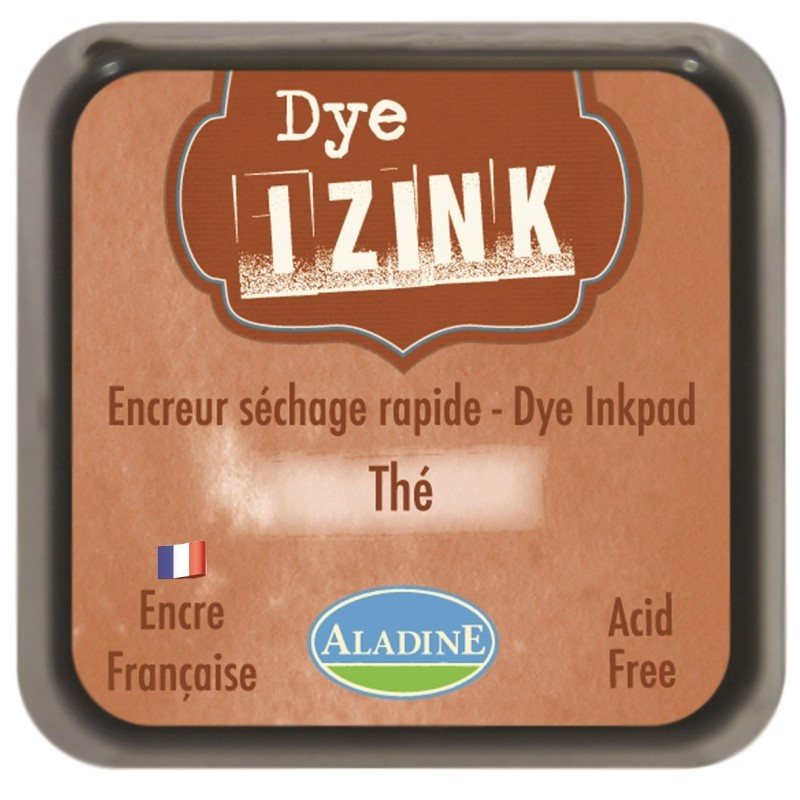 Polštářky Izink Dye světlá hnědá Aladine