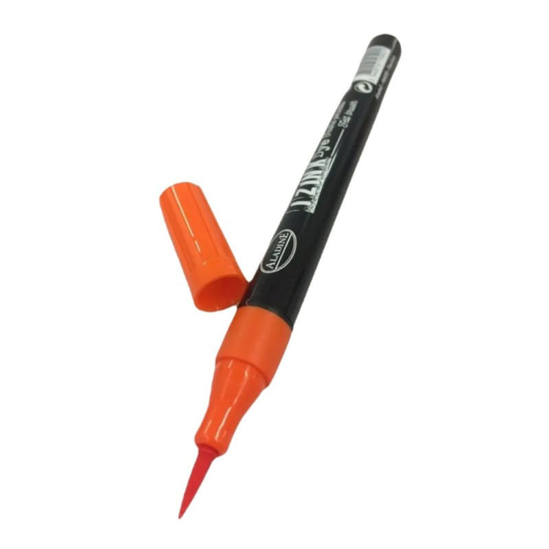 Aladine Akvarelový fix Aladine Brush - VYBERTE ODSTÍN - Akvarelový fix Aladine Brush - cire, oranžový
