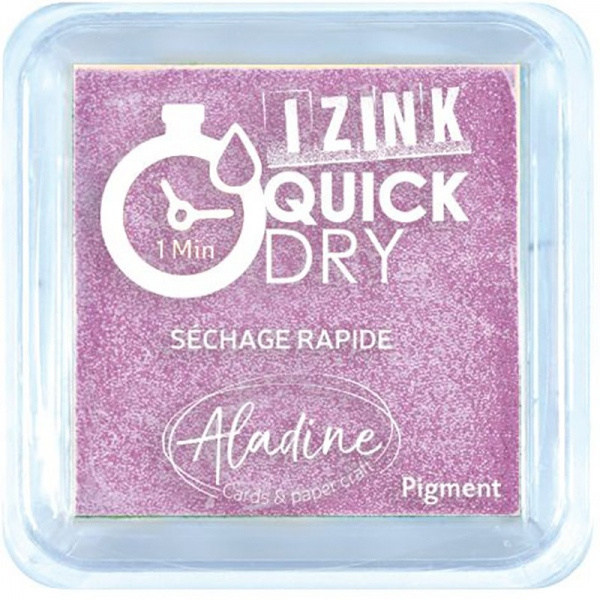 Razítkovací polštářek Aladine IZINK QUICK DRY - violet pastel pastelová fialová Aladine