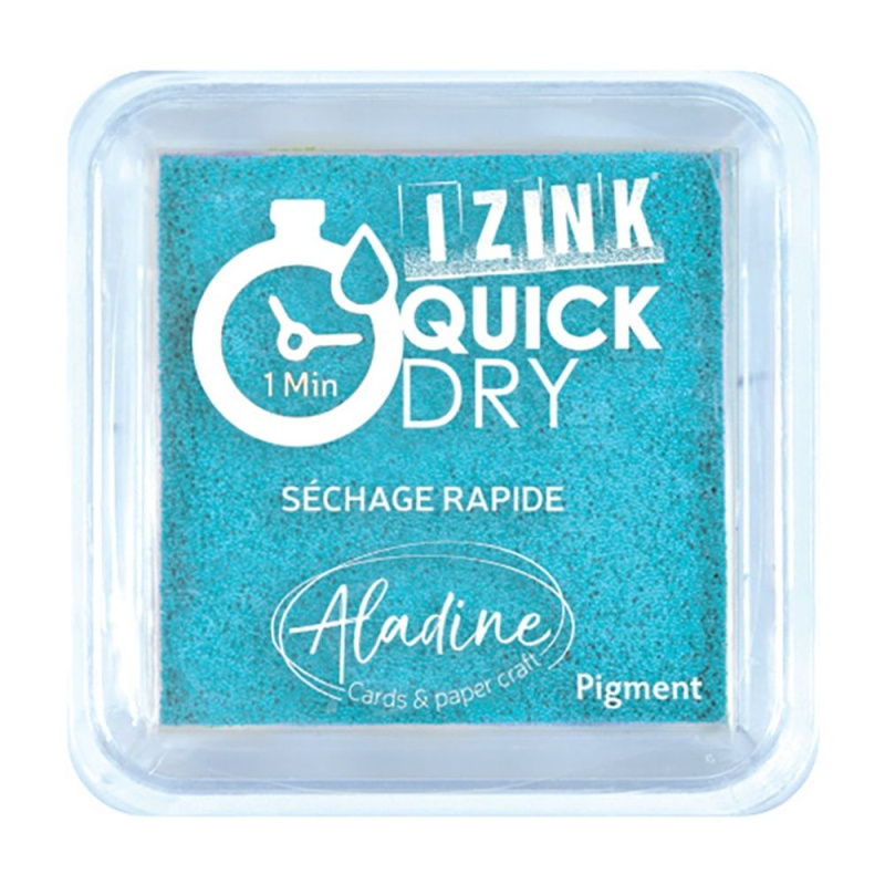 Razítkovací polštářek Aladine IZINK QUICK DRY - mer du sud světle tyrkysová Aladine