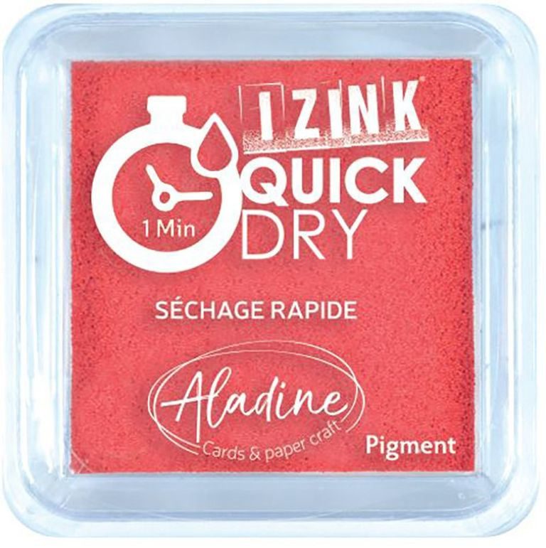 Razítkovací polštářek Quick Dy červený Aladine