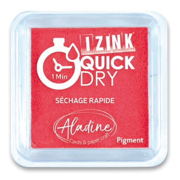 Razítkovací polštářek Quick Dy červený Aladine