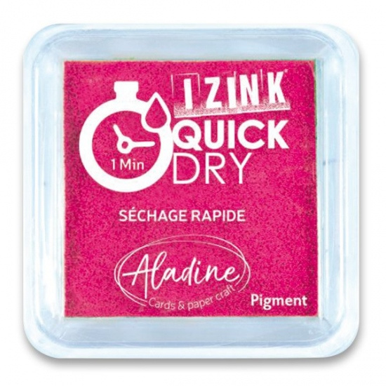 Razítkovací polštářek Quick Dy růžový Aladine