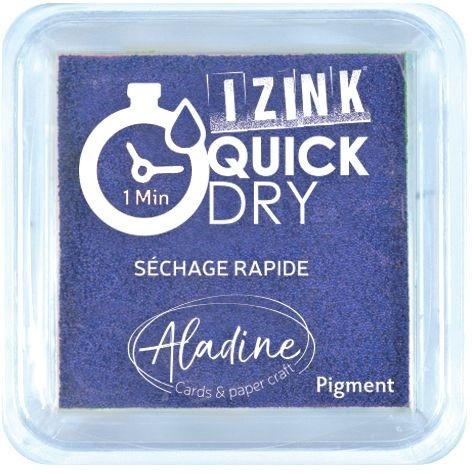 Razítkovací polštářek Aladine IZINK QUICK DRY - mauve fialová lila (slézová) Aladine