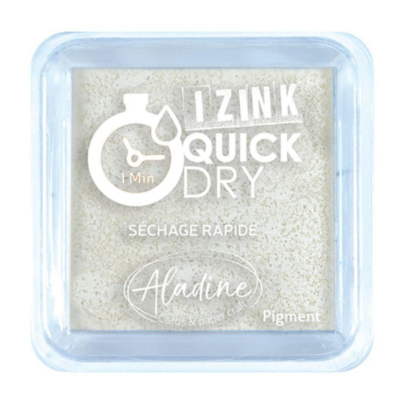 Razítkovací polštářek Quick Dy bílý Aladine