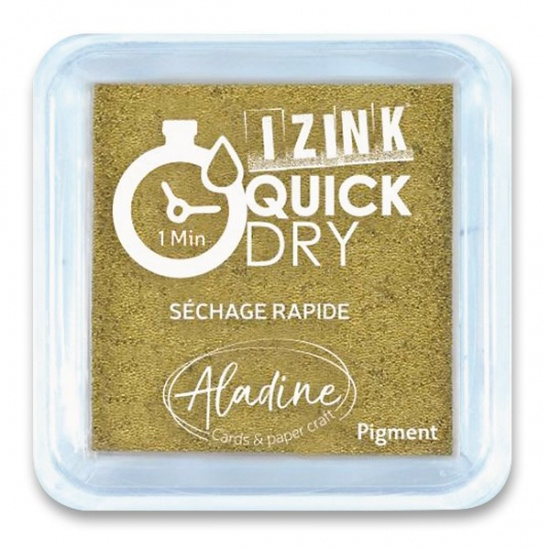 Aladine Razítkovací polštářek Aladine Izink Metal, metalický - VYBERTE ODSTÍN - Razítkovací polštářek Aladine Izink Metal - or, zlatý