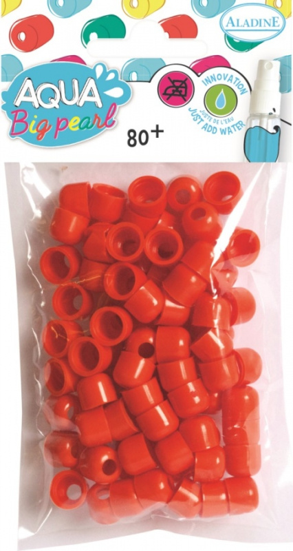 Aqua pearl XL, balení 80ks, Rudá Aladine