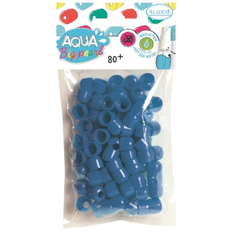 Aqua pearl XL, balení 80ks, Modrá Aladine