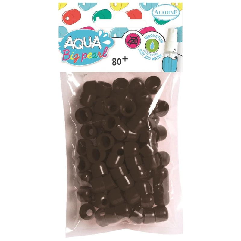 Aqua pearl XL, balení 80ks, Černá Aladine
