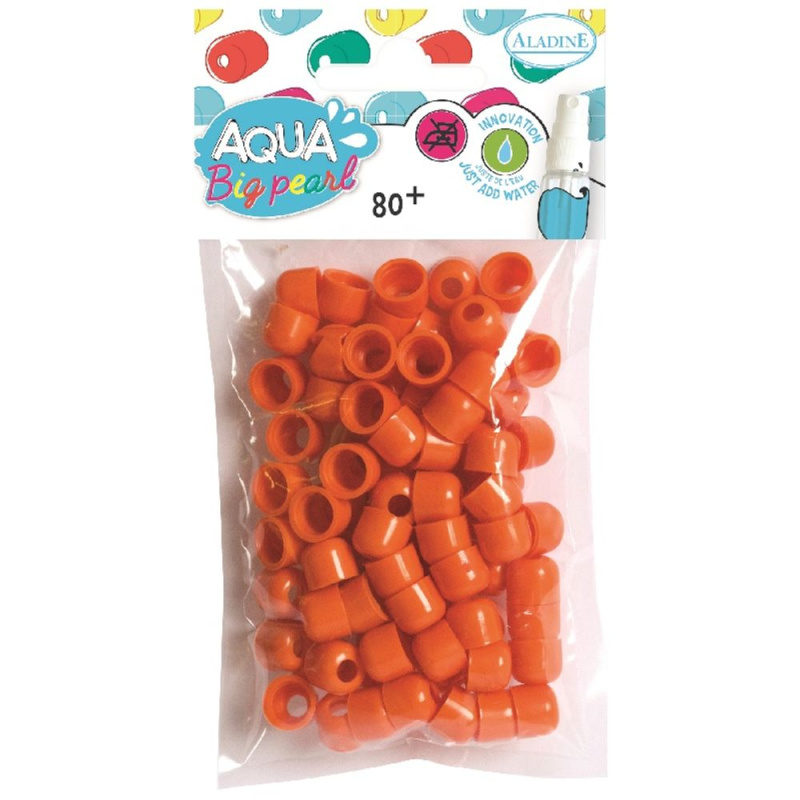 Aqua pearl XL, balení 80ks, Červená Aladine