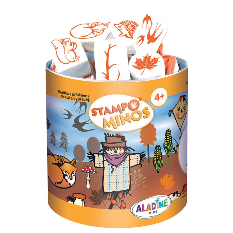 Razítka Aladine Stampo Minos Podzim, 41 ks Aladine