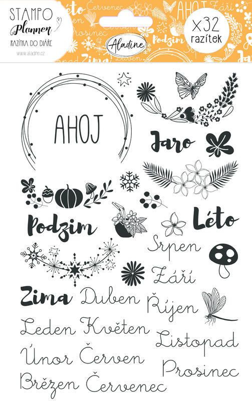 Diářová razítka Aladine - Roční období