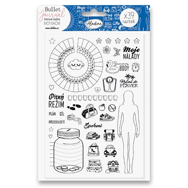 Stampo Bullet Motivační 39ks Aladine