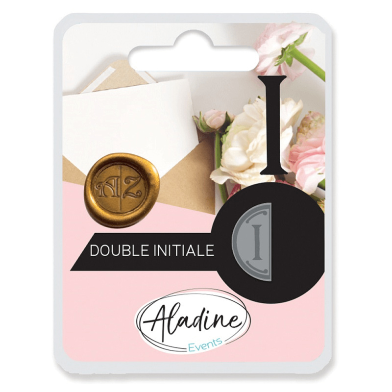 Aladine pečetidlo oboustranná iniciála - I Aladine