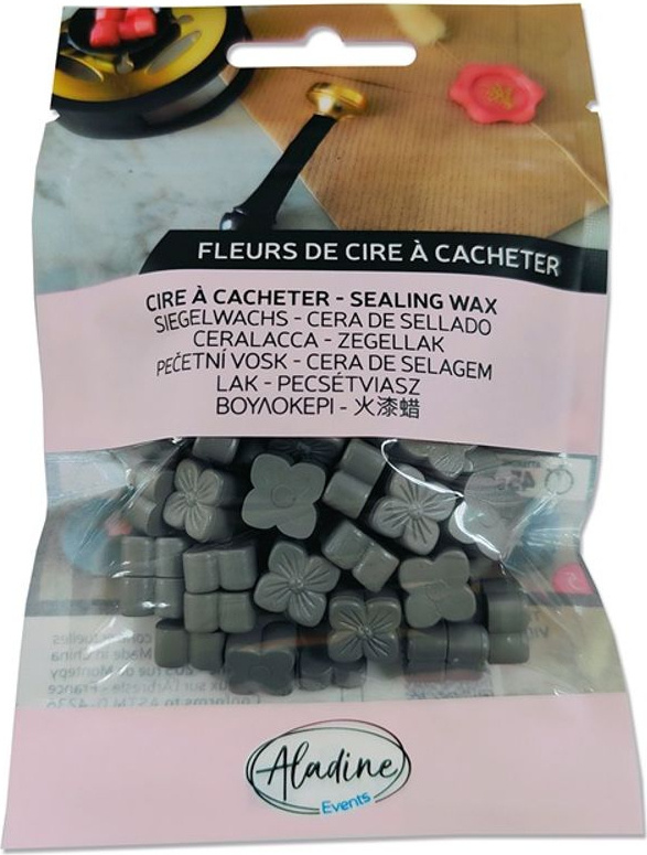 Aladine Pečetní vosk granulovaný Aladine - základní - VYBERTE ODSTÍN - Pečetní vosk granulovaný Aladine - taupe, šedohnědý