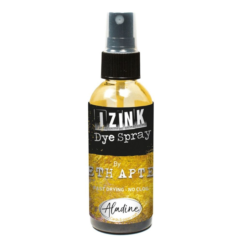Akvarelový inkoust ve spreji Aladine kolekce Seth Apter 80 ml - or zlatá Aladine