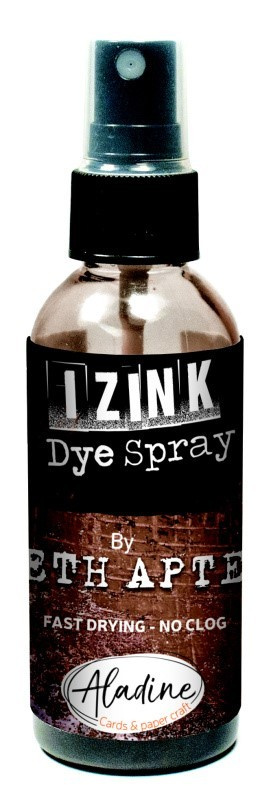 Akvarelový inkoust ve spreji Aladine kolekce Seth Apter 80 ml - coffee tmavě hnědá Aladine