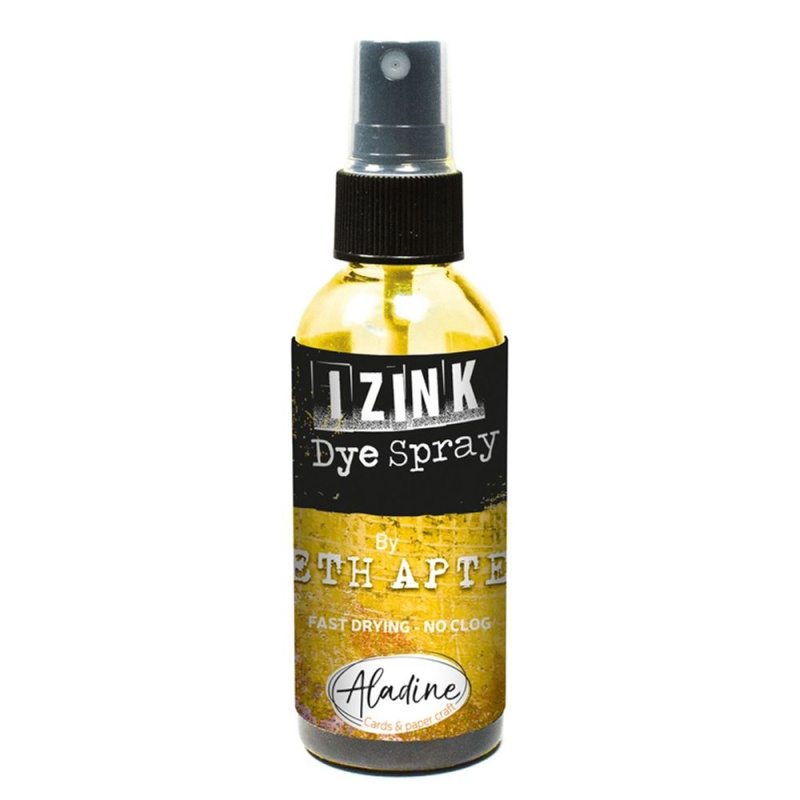 Akvarelový inkoust ve spreji Aladine kolekce Seth Apter 80 ml - jaune žlutá Aladine