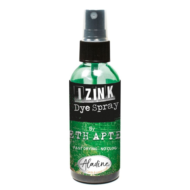 Akvarelový inkoust ve spreji Aladine kolekce Seth Apter 80 ml - menthe tmavě zelená Aladine