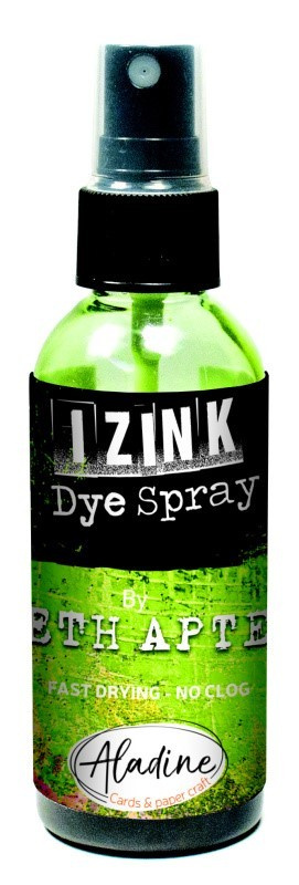 Akvarelový inkoust ve spreji Aladine kolekce Seth Apter 80 ml - verveine světle zelená Aladine