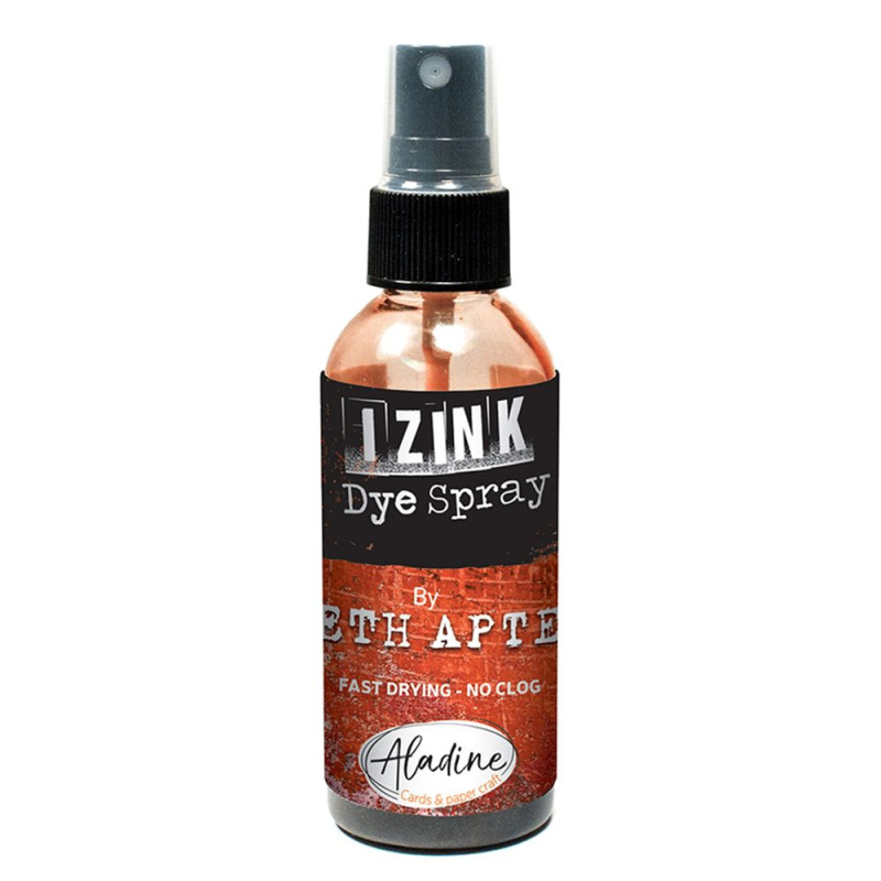 Akvarelový inkoust ve spreji Aladine kolekce Seth Apter 80 ml - rusty saffron hnědá rez Aladine
