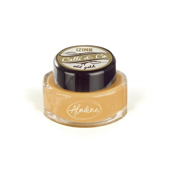 Kaligrafický inkoust Aladine Izink Calli a Co 15 ml - old gold zlatá Aladine