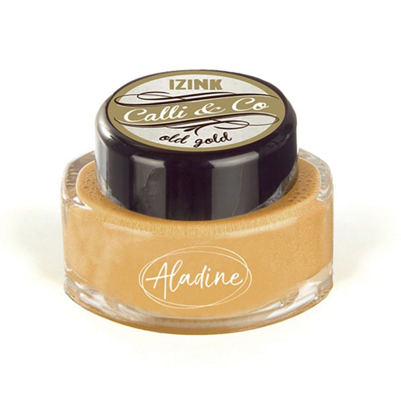 Kaligrafický inkoust Aladine Izink Calli a Co 15 ml - old gold zlatá Aladine