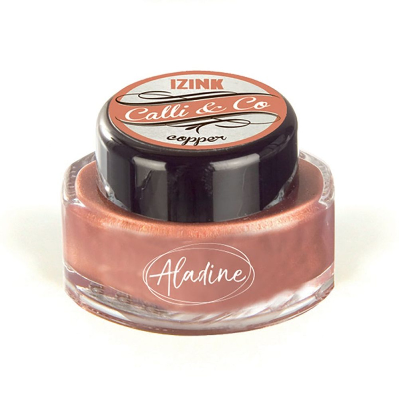 Kaligrafický inkoust Aladine Izink Calli a Co 15 ml - copper měděná Aladine