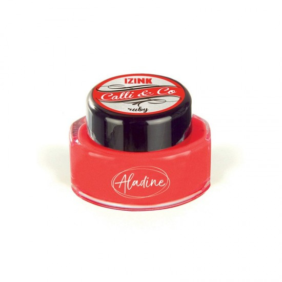 Kaligrafický inkoust Aladine Izink Calli a Co 15 ml - ruby červená Aladine