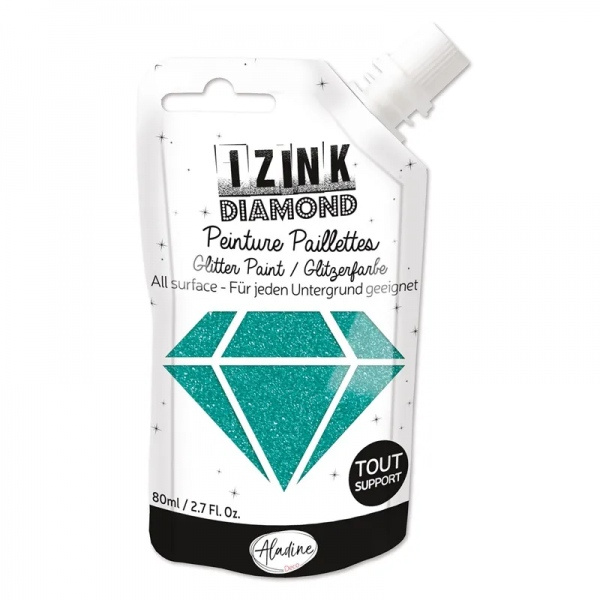 Diamantové barvy tyrkysová 80 ml Aladine