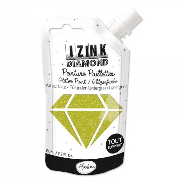 Diamantové barvy sv. zelená 80 ml Aladine