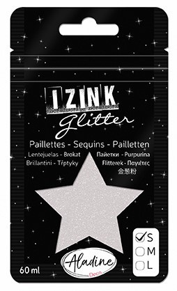 Aladine Třpytky Aladine Izink Glitter, 60 ml, vel. S - VYBERTE ODSTÍN - Třpytky Aladine Izink Glitter, 60 ml, vel. S - nacré, perleťové