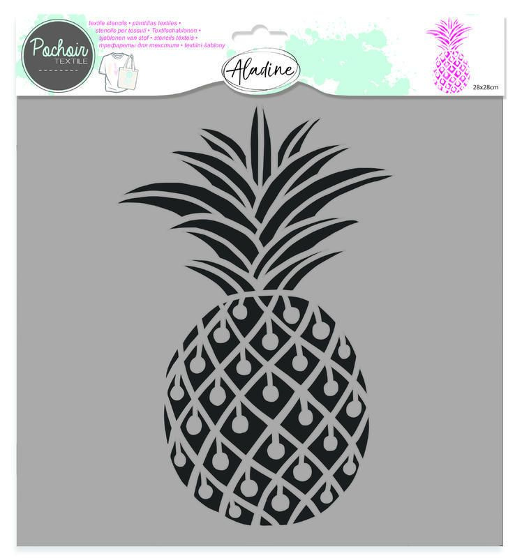 Šablona Aladine 28x28 cm - Ananas Aladine