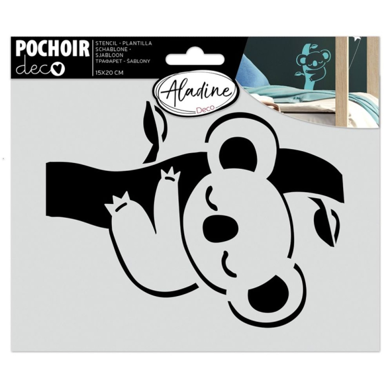 Šablona Aladine 20 x 15 cm - Koala Aladine