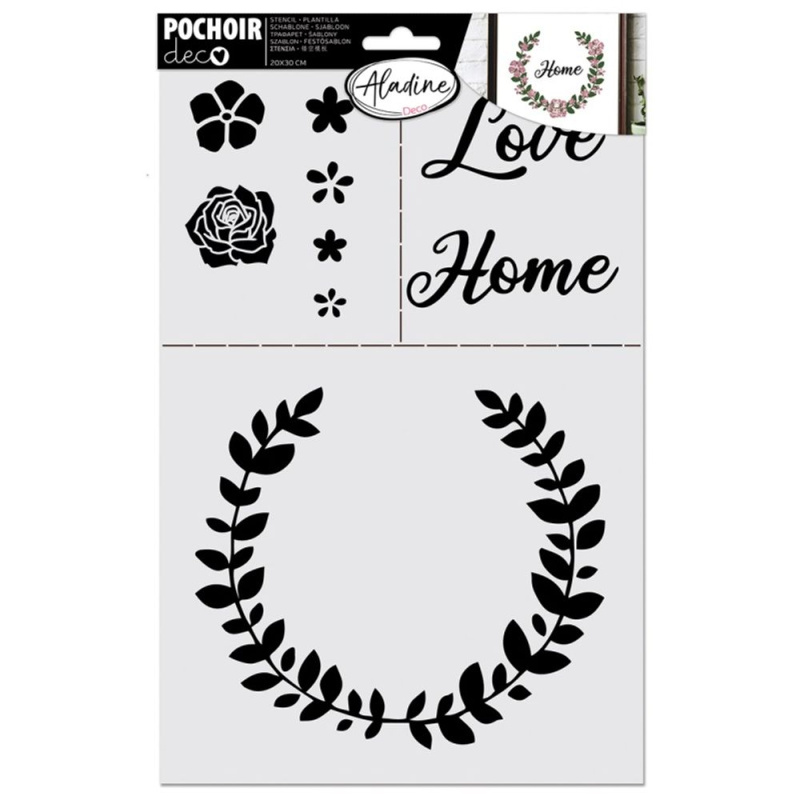 Šablona Aladine DECO - Věnec Aladine