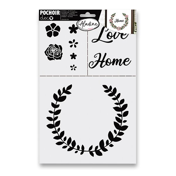 Šablona Aladine DECO - Věnec Aladine