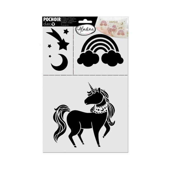 Šablona Aladine DECO - Jednorožec Aladine